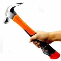 Búa nhổ đinh cán nhựa Nhật Bản KAPUSI, đầu búa 250gr, sơn chống rỉ, Bảo hành 12 tháng