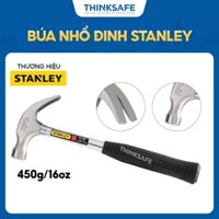 Búa nhổ đinh cán sắt Stanley 51-082, 51-081 đầu búa làm từ thép cao cấp không gỉ, cán bọc cao su chống trơn trượt