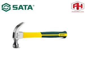 Búa nhổ đinh cán sợi thủy tinh Sata 92306, 16Oz