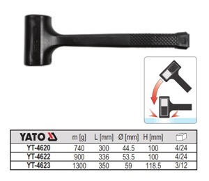 Búa nhựa Yato YT-4620