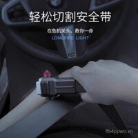 Búa phá cửa sổ ô tô, búa an toàn khẩn cấp, công cụ thoát hiểm ô tô đa chức năng, đèn pin đa chức năng, đèn chiếu sáng