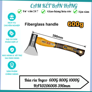Búa rìu 1250g Ingco HAX02012508