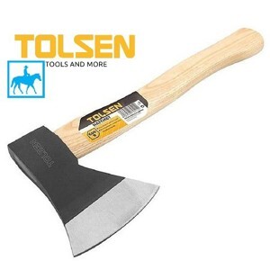 Búa rìu cán gỗ Tolsen 25253 600g