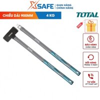 Búa tạ 4kg TOTAL THT720416, chiều dài 900mm, chất liệu thép carbon 45#, chịu nhiệt - chính hãng