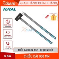 Búa tạ 4kg Total THT720416, chiều dài búa 900 mm, chất liệu thép carbon 45#, chịu nhiệt [CHÍNH HÃNG][XSAFE]