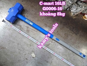 Búa tạ cán nhựa C-Mart G0006-16