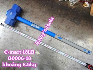 Búa tạ cán nhựa C-Mart G0006-18