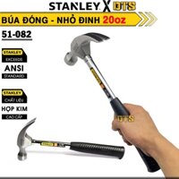 Búa thép đóng đinh cao cấp STANLEY Mỹ 20oz/ 570g | Búa nhổ đinh đa năng kiểu sừng dê siêu bền, an toàn dễ sử dụng 51-082