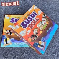 Bữa tiệc SECEL Sushi Go, Thẻ trò chơi bằng giấy bền, 2024 Fun Engaging Board Deck Họp mặt gia đình