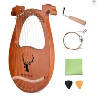 Búa Vải Chọn Có Họa Tiết Búa Với Gỗ Lyre Với Lyre Họa Tiết Đàn Harp Picks 16 Vải Gỗ Vải Vải Lyre 16 Harp Với Vải Harp 16 Picks Mẫu Búa 16 Fls Ado) 16