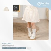 Bubaby BPN536000 Chân váy ngắn chữ A  🔅 D81|Be in Iconic 3 cho bé