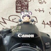 Bubble Mart Hot Shoe Cover SP Panda Hạt dễ thương Canon M50 Nikon Z50 Fuji Xt30 Sony Camera