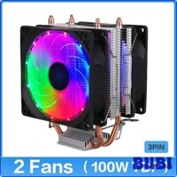 [Bubi] ống dẫn nhiệt bộ làm mát CPU PWM 4 pin PC yên tĩnh 90mm intel i5 LGA 2011 775 1200 1150 1151 1155 1156 AMD AM3 AM4 CPU quạt tản nhiệt 3 pin ☆