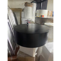 BỤC GỖ TRÒN sơn đen