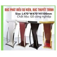 Bục Phát Biểu Gỗ Cho Hội Nghị, Trường Học