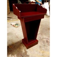 Bục phát biểu gỗ đỏ đặt tượng BÁC HỒ