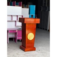 Bục phát biểu gỗ sồi, bục kê tượng gỗ cao cấp giao toàn quốc đặt 3-5 ngày