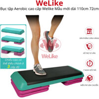 Bục tập Aerobic cao cấp Welike (1 bục + 4 chân) Bục dậm nhảy Aerobic thể dục Mẫu mới dài 110cm 72cm có thể điều chỉnh