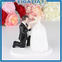 Bức tượng cô dâu và chú rể Bánh cưới Toppers, DIY Micro Phong cảnh Mini