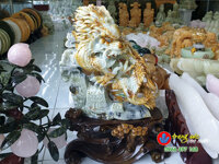 Bức Tượng rồng đá ngọc cẩm thạch