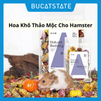 BUCATSTATE Hoa Khô Thảo Mộc Giảm Stress  Hamster Thỏ Bọ Ú Sóc Bay