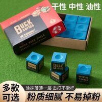Buck Club Bột Sô Cô La Hộp Lớn Súng Dầu Bột Câu Lạc Bộ Bột Bi-a Đồ Dùng Bida