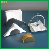 Bud Giá đỡ khăn giấy bằng thép không gỉ Giá đỡ khăn ăn bằng kim loại Giá trưng bày cho nhà bếp gia đình Phòng tắm Nhà hàng và quầy Bar