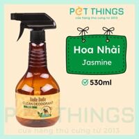 Budle'Budle Clean Deodorant Jasmine Xịt Khử Mùi Dưỡng Lông Hương Hoa Nhài 530ml