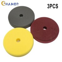 Buffing Pad Polisher Bộ đệm 3 đĩa chà nhám 7 inch