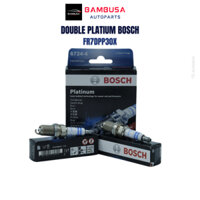 Bugi bạch kim kép giắc 16 thân ngắn FR7DPP30X - BOSCH cho TOYOTA, KIA, HYUNDAI, MAZDA, HONDA
