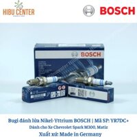 Bugi Chân Dài Nikel-Yttrium BOSCH YR7DC+ Dành cho Xe Chevrolet Spark M300, Matiz | Hibucenter