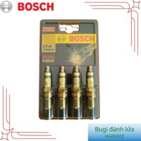 Bugi đánh lửa BOSCH HGR8DQI côn 4 chấu, chân ngắn, điện cực Iridium, Made in GERMANY, vỉ 4 con | HIBUAUTO