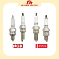 Bugi đánh lửa NGK - DENSO dành cho xe máy Honda Yamaha Suzuki Sym - Chính hãng Thái Lan - Nhật Bản