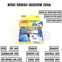 Bugi Denso Iridium IU24 cho dòng xe PcxFz 150Airblade 125SH mode 125150VarioNouvo LxLead 125PiagioSatria 150Raider 150 Thanh Khang IU24 [bonus]