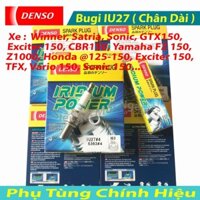 Bugi Iridium Denso IU 27 Chân Dài, Winner, Exciter 150, Raider Fi, Sonic, Mx King