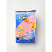 Bùi nhùi cước Poly Brite - Hồng