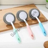 BÙI NHÙI THÉP CỌ NỒI CÓ TAY CẦM--CAO CẤP- Juy tín