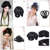 Búi tóc cổ trang nhiều kiểu tạo kiểu tóc hanfu kiếm hiệp trung quốc - TOC27