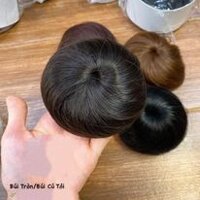 Búi Tóc Giả Tròn Dễ Sử Dụng Và Thuận Tiện Cho Nữ Sinh, Búi Tóc Giả Thời Trang Đi Chơi | Tóc Giả Huyền Trang