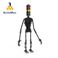 Buildmoc lego còi báo động đầu đèn giao thông Khối xây dựng Đồ chơi cho trẻ em quà tặng lego Kinh dị Truyền thuyết Nhân vật gạch