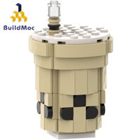 BuildMoc Legoing Creator Mini Khối cốc trà sữa Đồ chơi cho trẻ em Khối xây dựng mô hình MOC Bricks Đồ chơi cho trẻ em Bộ xây dựng Legoing Creator