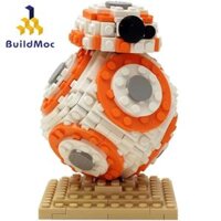 BuildMoc Legoing Star War BB-8 Robot Mech Pet Blocks Đồ chơi Building Blocks MOC Bricks Đồ chơi cho trẻ em Bộ xây dựng Legoing Star War