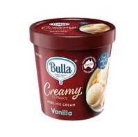 BULLA - Kem hộp Bulla Creamy Classics hương Vani - Hộp 460ml (6 hộp/thùng)