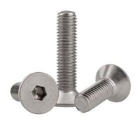 Bulong đầu côn inox 304 M6 - 85mm