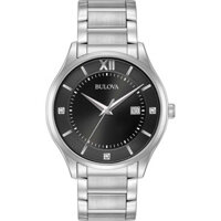 Bulova 96D142 Diamond-Accent Men’s Watch 40mm