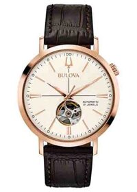 Bulova Automatic 97A136 21 Jewels Dây Da - Smile Watch