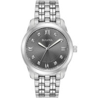 Bulova CRYSTAL 96D132 Men’s Diamond Watch 40mm