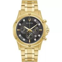 Bulova Diamond Chronograph Watch 42mm