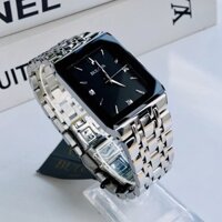 Bulova Quadra Diamond Black Dial 96D145 - Đồng Hồ Nam