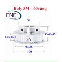 Buly đai răng 5m-60 CNCVietPro buly 5m 60 răng